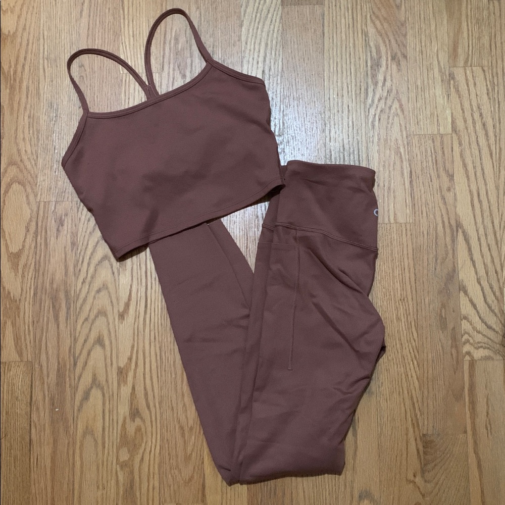 Athleta Leggings and Top Set